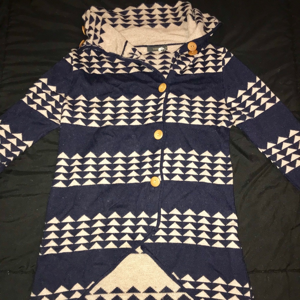 Button Front sweater